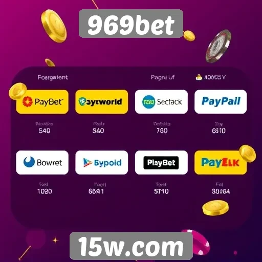 Opções de pagamento disponíveis no 969bet