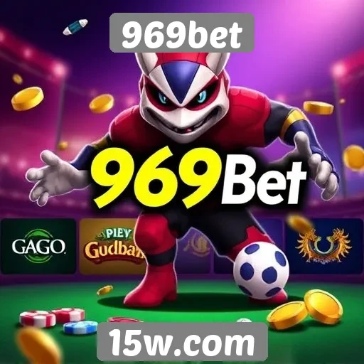 Variedade de jogos disponíveis na plataforma 969bet